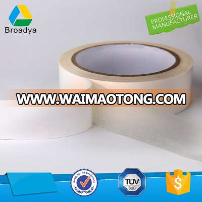 non-woven tissue paper Material and Double Sided Adhesive Side tape with whitw yellow release paper